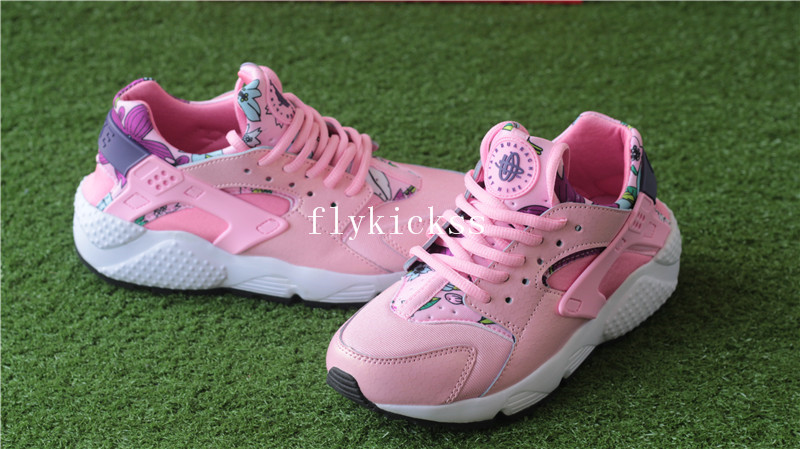 Nike Air Huarache Pink Flower